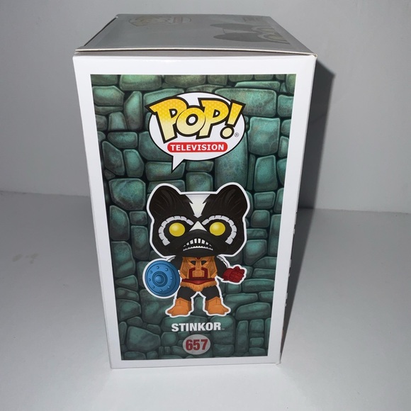 Funko MASTERS OF THE UNIVERSE STINKOR SCENTED POP CON EXCLUSIVE PRICE FIRM - Picture 4 of 5